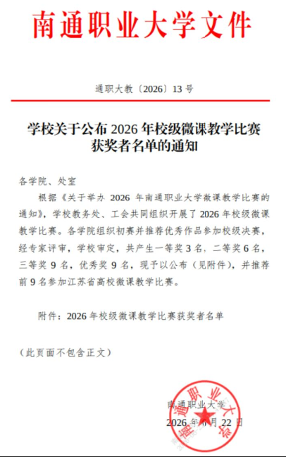 数字财贸学院在校微课比赛中获三项奖，其中一件作品将冲击省赛